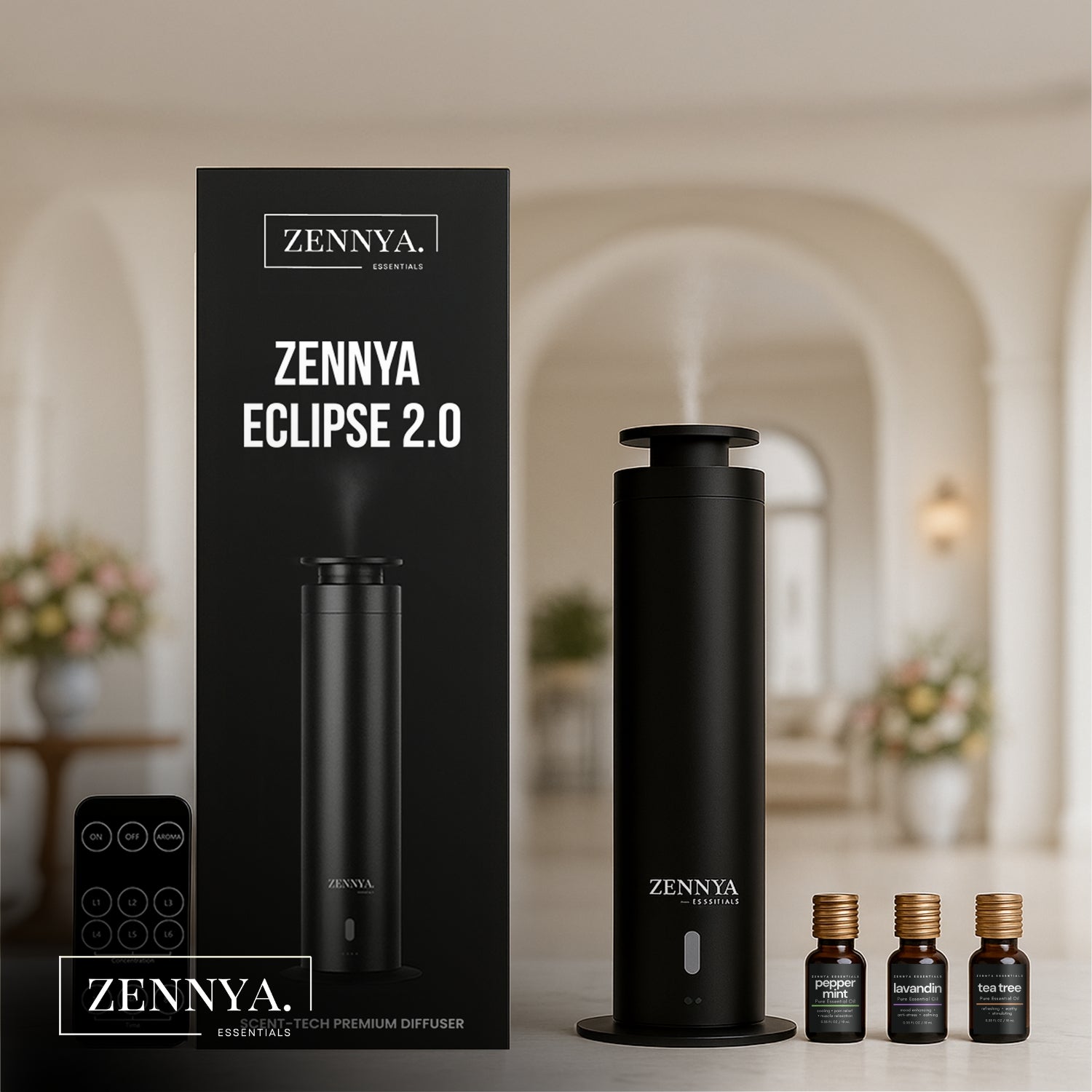 Zennya® Eclipse 2.0 Diffuser Bundle