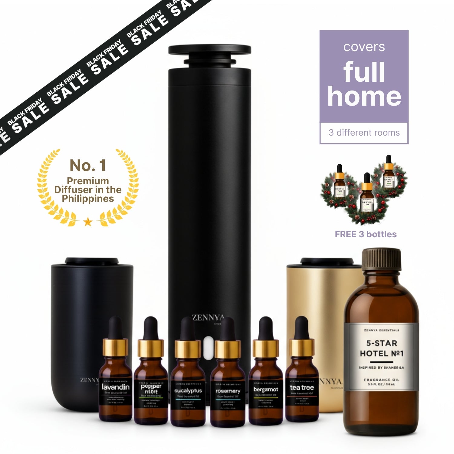 Zennya® 360° Home Scenting Bundle