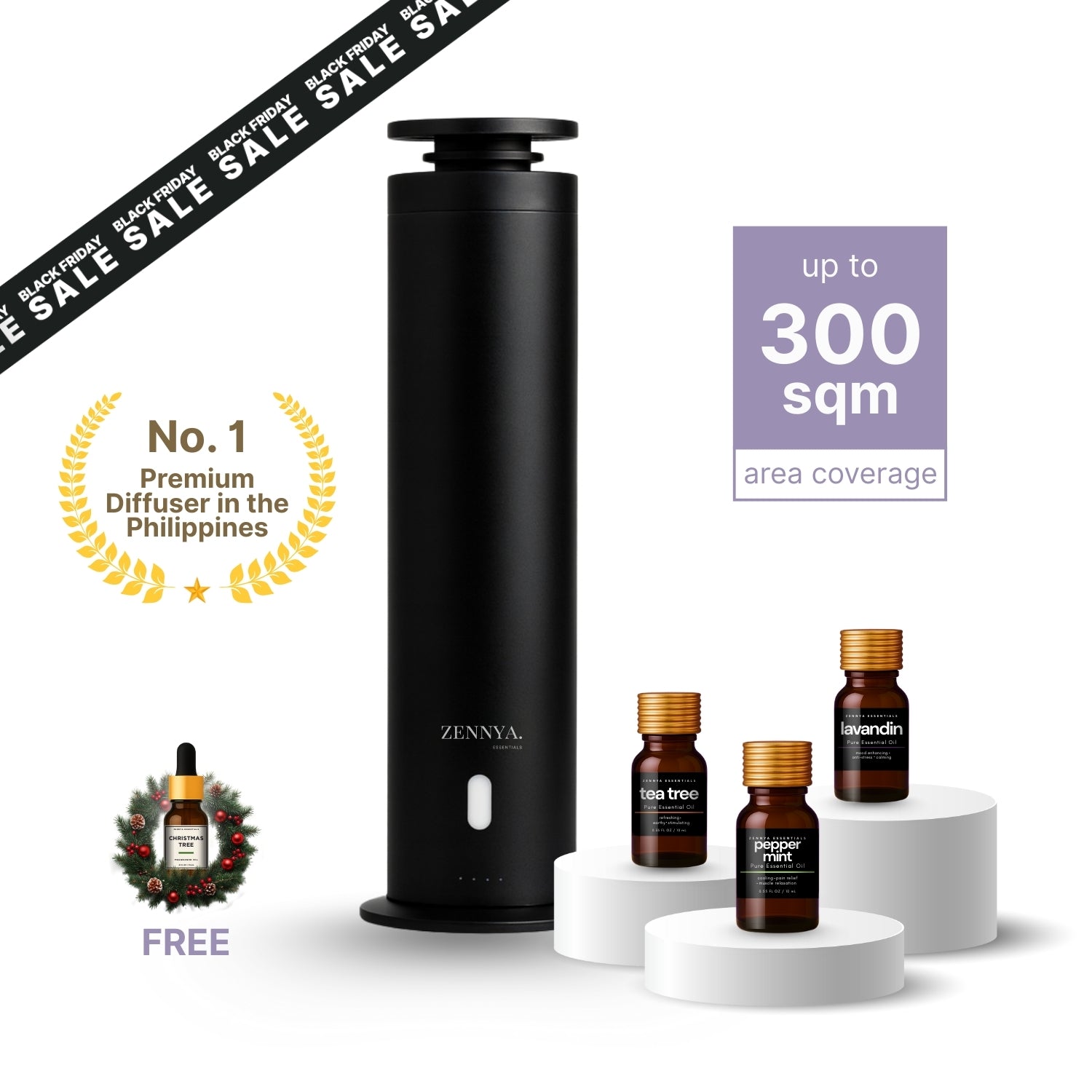 Zennya® Eclipse 2.0 Diffuser Bundle