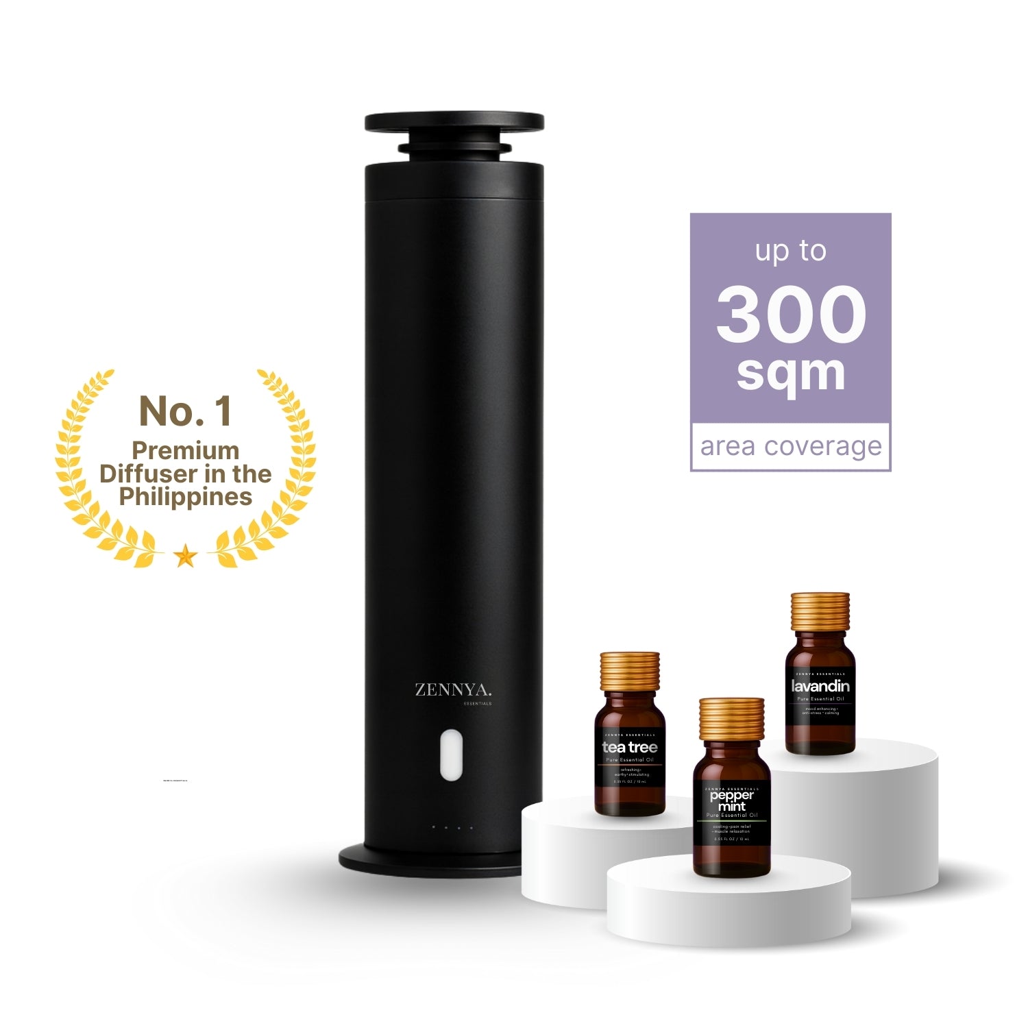 Zennya® Eclipse 2.0 Diffuser Bundle