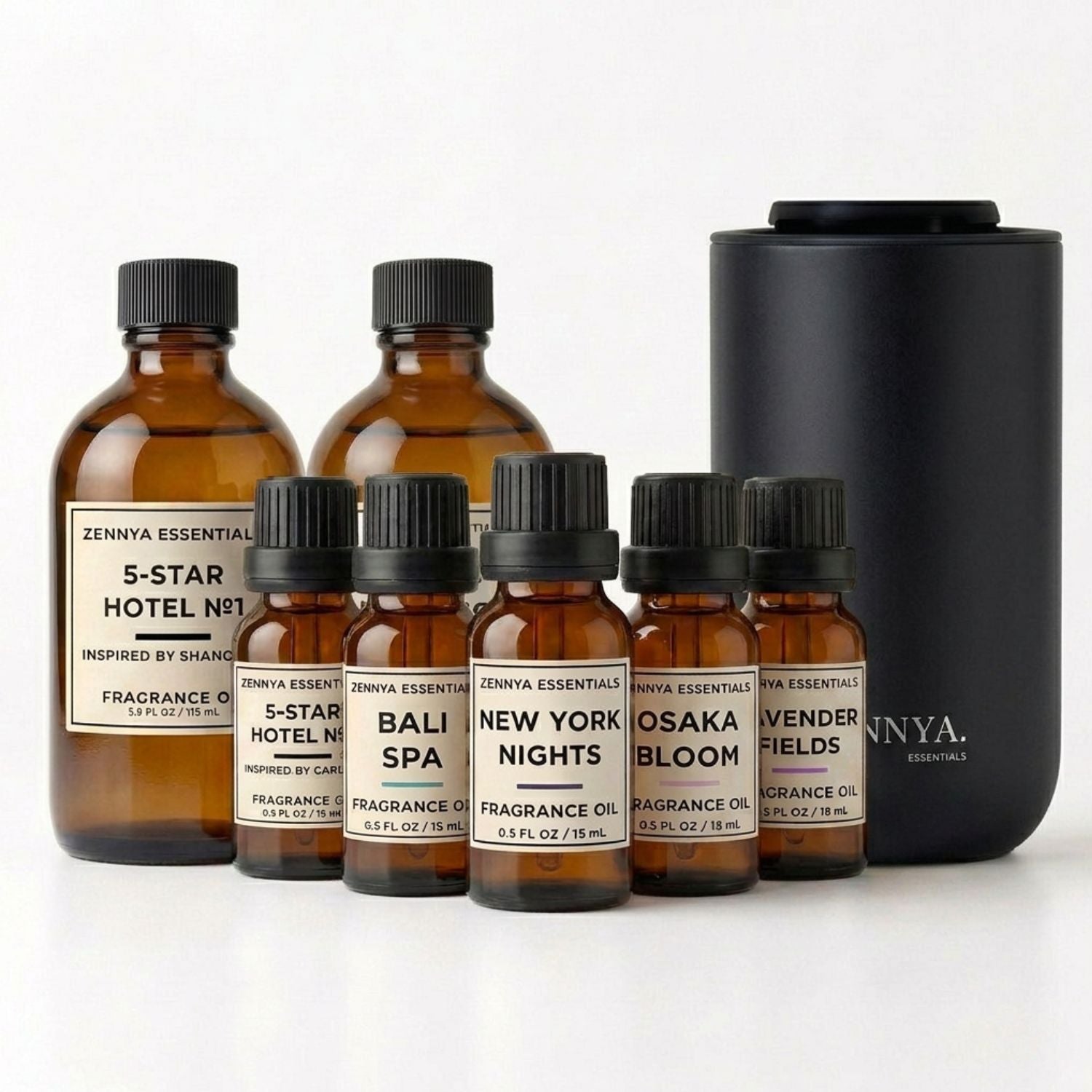 zennya Fragrances Complete Set | Free Halo Diffuser