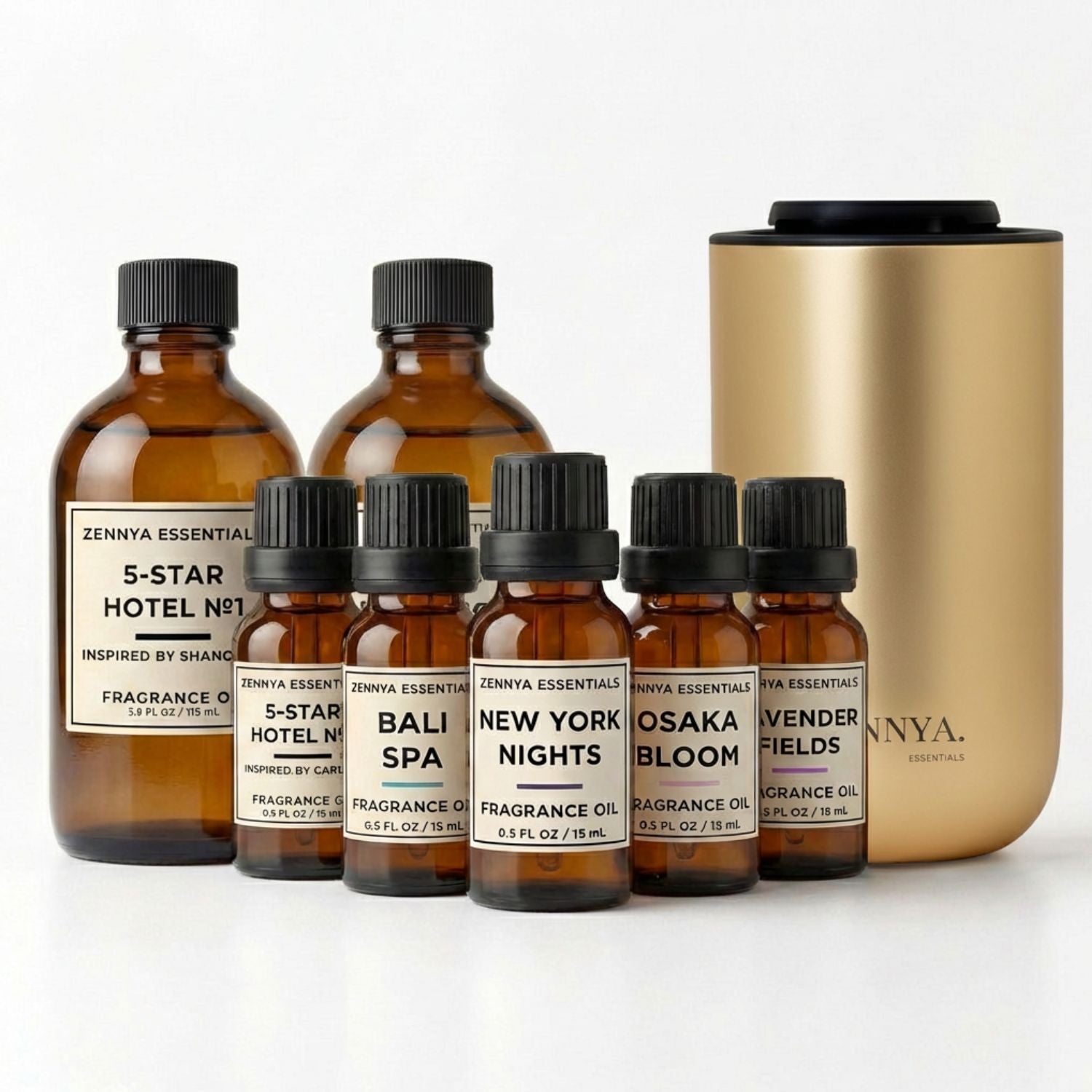 zennya Fragrances Complete Set | Free Halo Diffuser