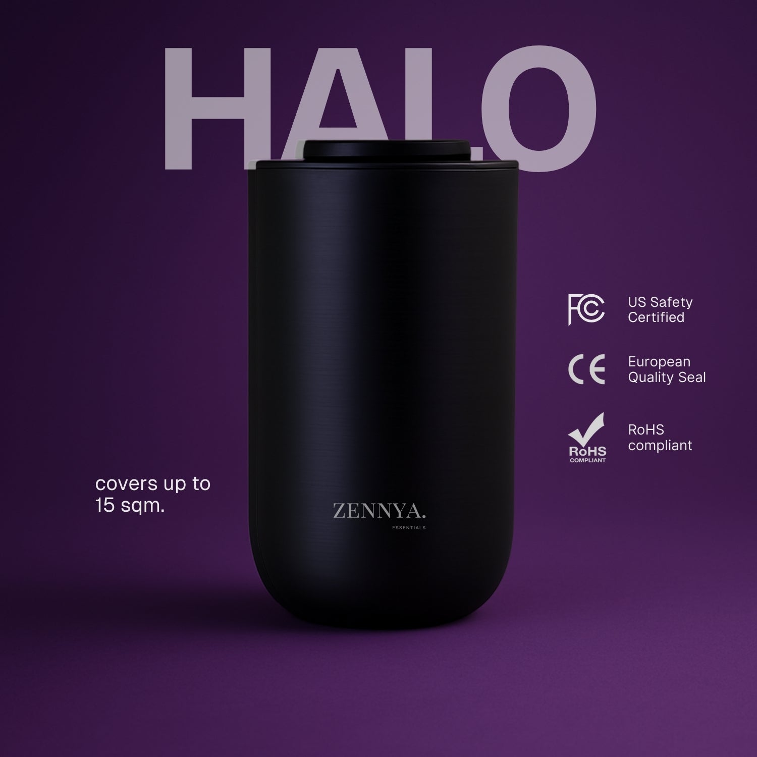 Zennya® Halo Diffuser & Essential Oils Set