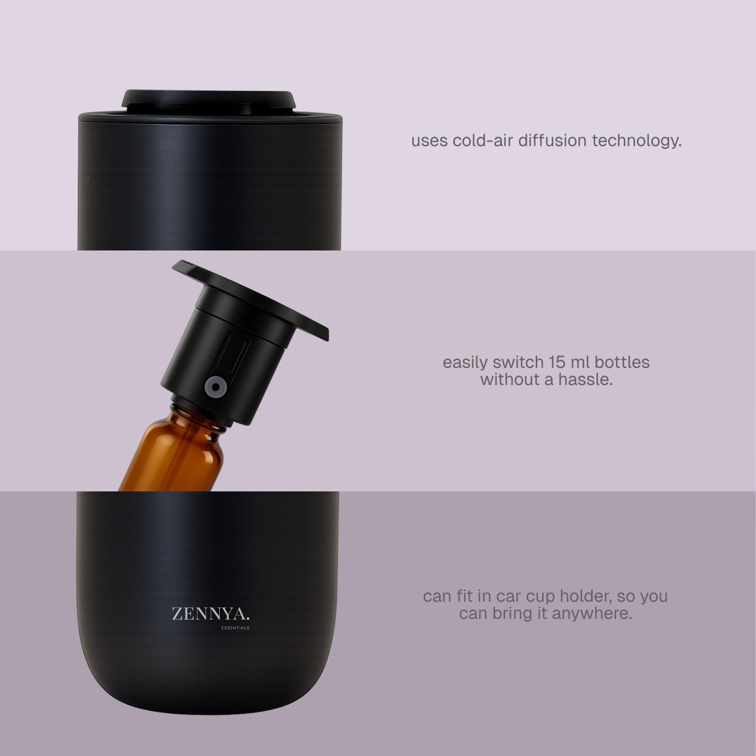 zennya® Halo Diffuser & Essential Oils Bundle