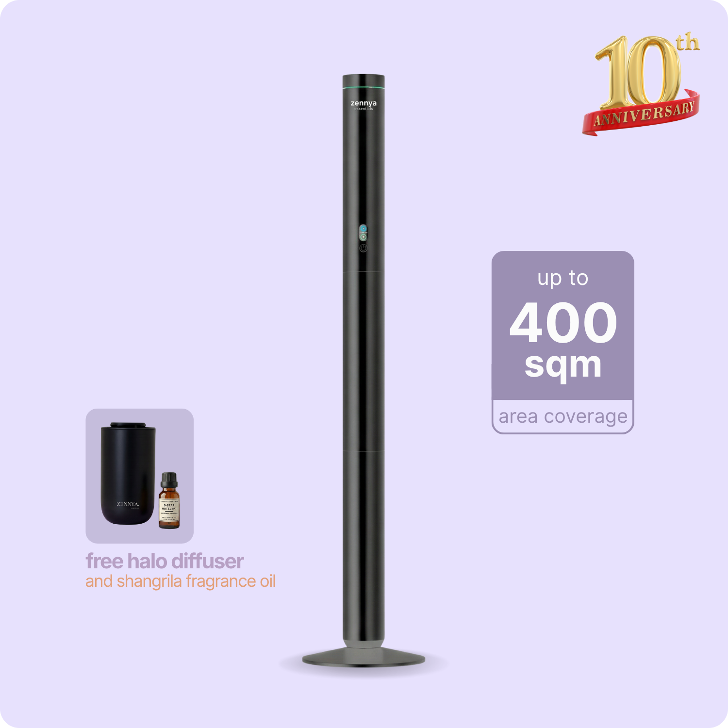 zennya® Infinity Diffuser | 10th Anniversary Bundle