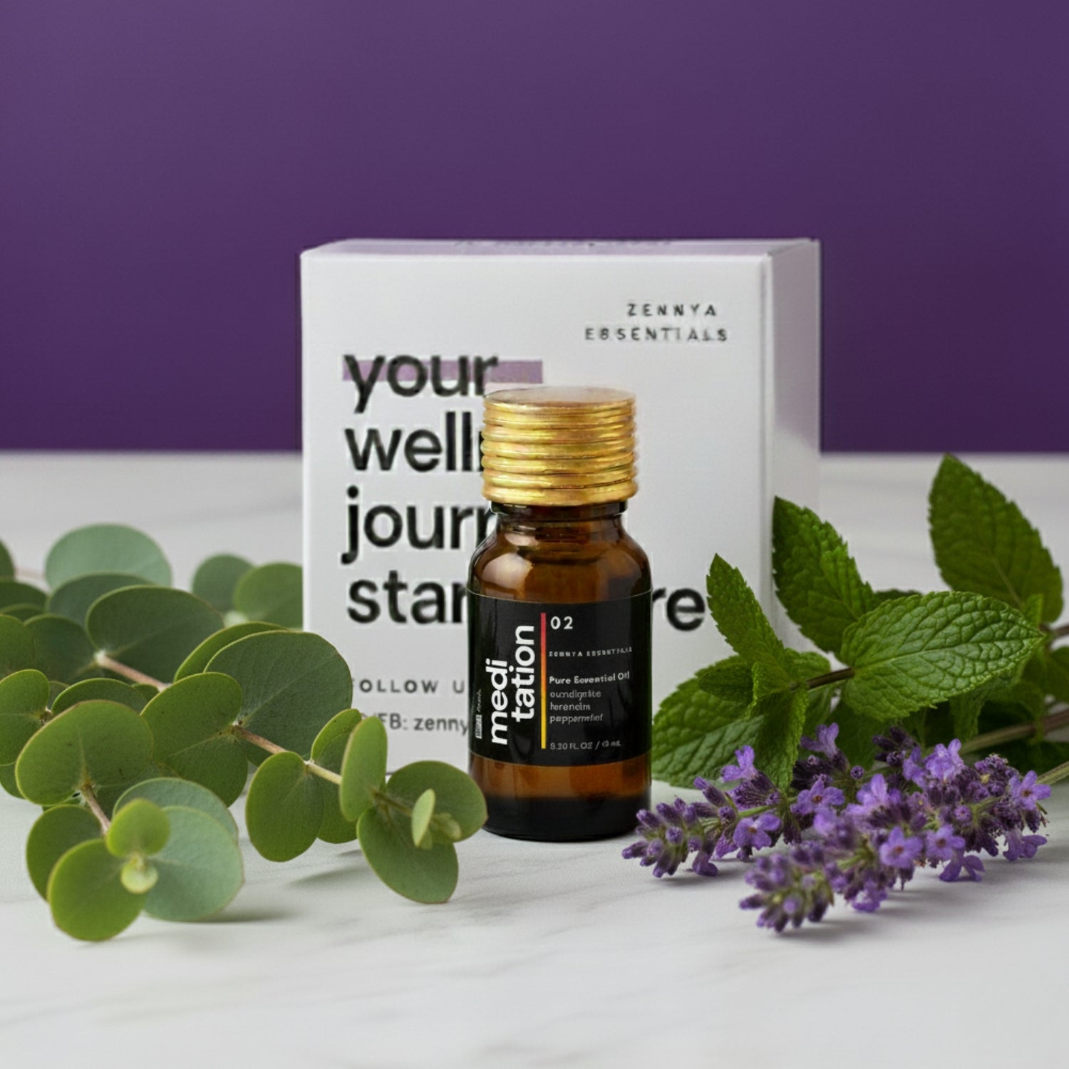 Meditation Zennya's Pure Blend Essential Oil