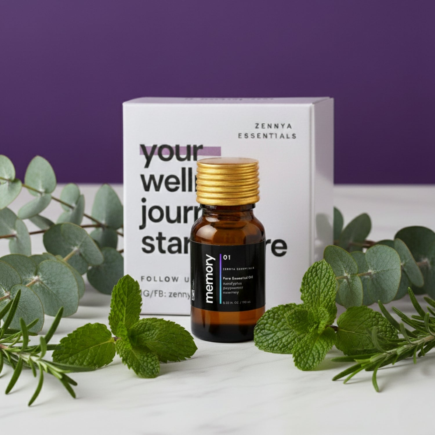 Memory Zennya's Pure Blend Essential Oil