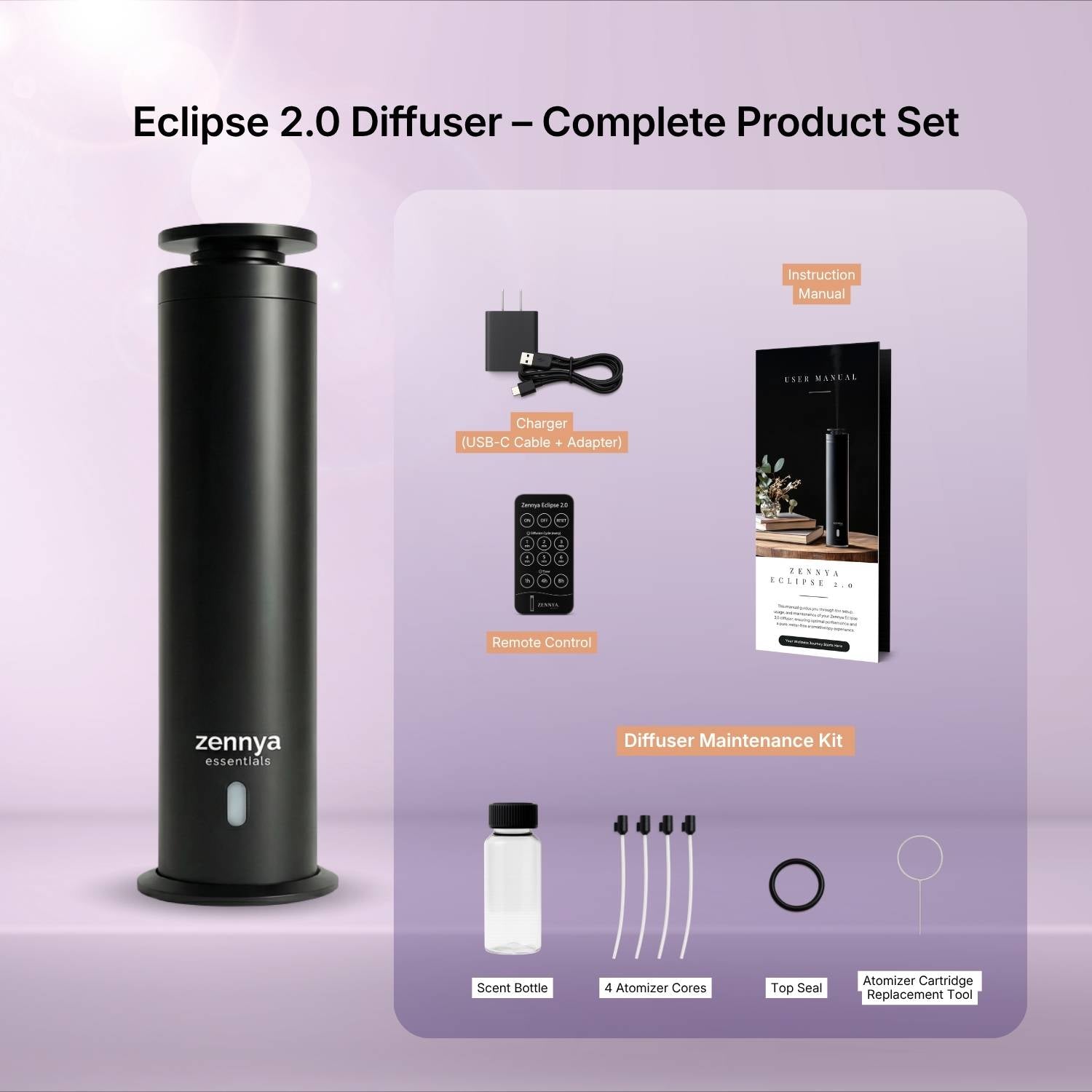 Perfect Scent Pair Bundle: Eclipse 2.0 + Halo Diffuser