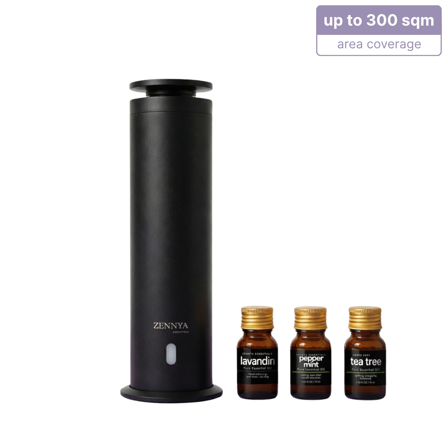 zennya® Eclipse 2.0 Diffuser & Essential Oils Set