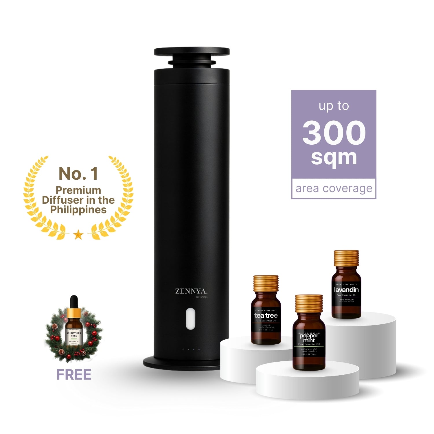 Zennya® Eclipse 2.0 Diffuser Bundle