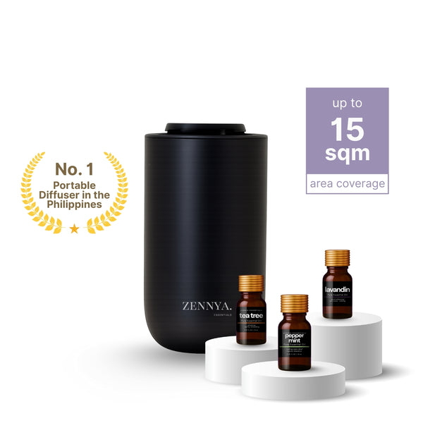 zennya® Halo Diffuser & Essential Oils Bundle