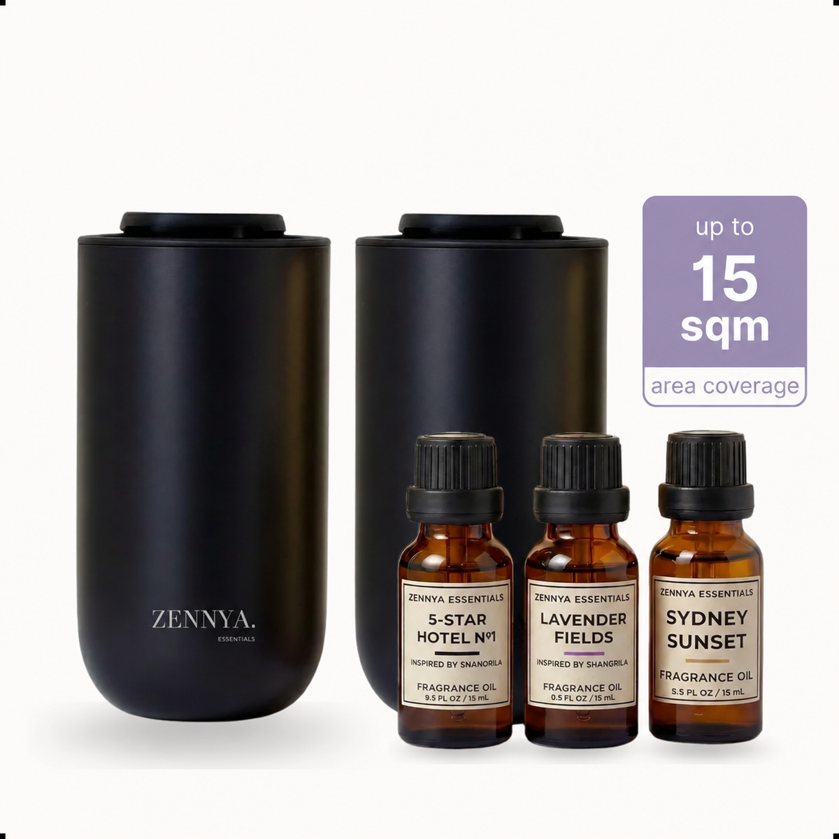 zennya® Halo Duo Bundle | FREE Diffuser Engraving