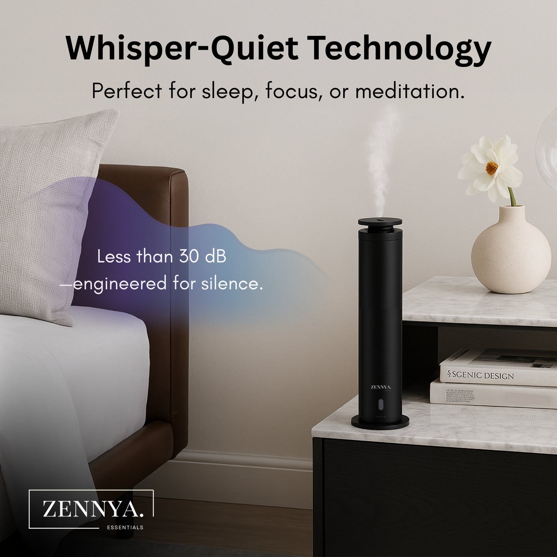 Zennya® Eclipse 2.0 Diffuser with 5-Star Hotel Fragrance inspired by Shangrila Set